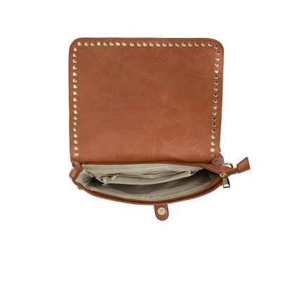 Elegante Damenhandtasche mit Nieten - Alltagstauglich