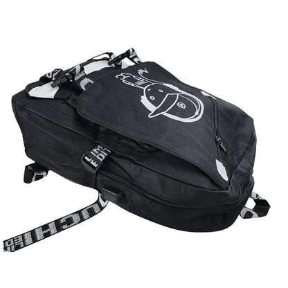 Unisex Jugendliche Schulsportrucksack USB Anschluss