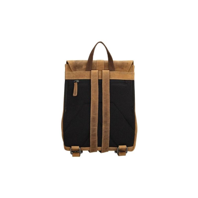 Stylischer mittelgroßer Damen Leder-Rucksack