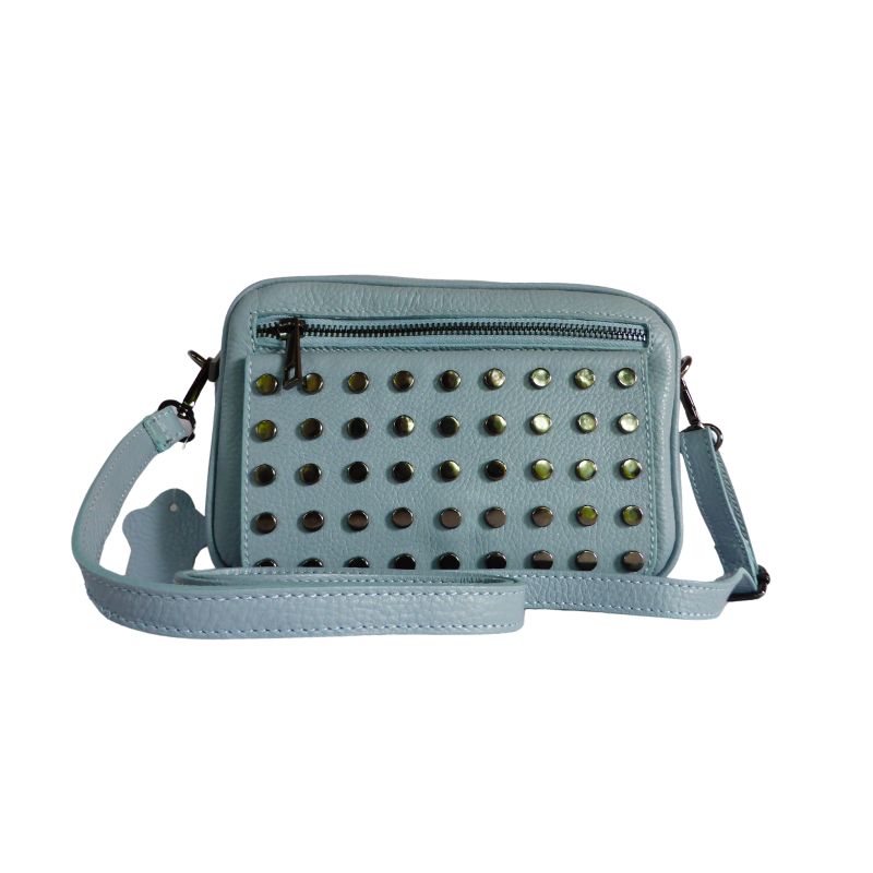 Damen Umhängetasche Alltags Crossbodybag modern Nietendesign