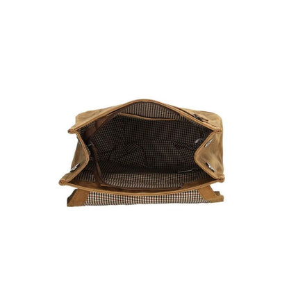 Stylischer mittelgroßer Damen Leder-Rucksack