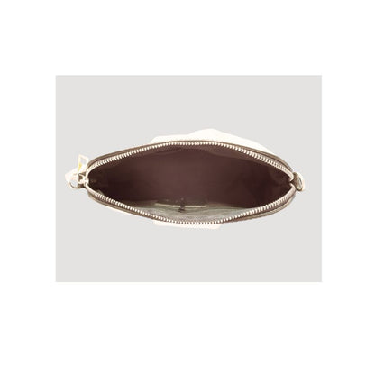Schultertasche aus echtem Leder - klein, trendy aus Italien