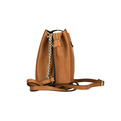 Amelie - Elegante Damen Lederhandtasche mit Klappe & 3 Fächern