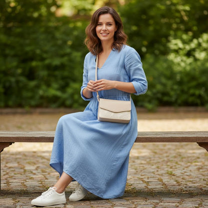 Blumenprint Damen Handtasche - Trendig und Event-tauglich