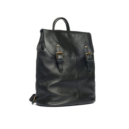 Damen Fashion-Rucksack aus Echtleder - elegant, schlicht, praktisch