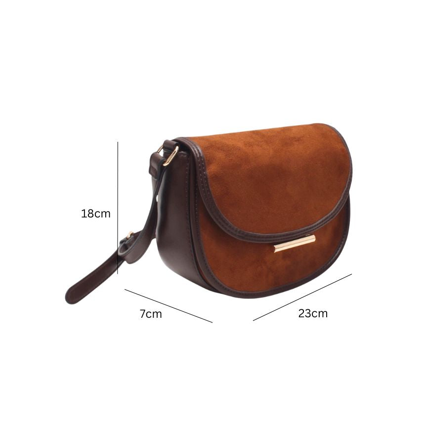 Elegante Halbmondtasche für Alltags und besondere Anlässe