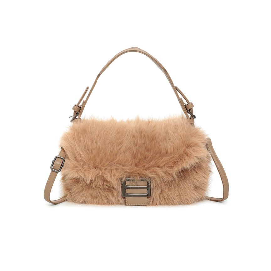 Damen Handtasche aus Faux-Fur - weich, leicht und modern