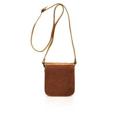 Damen Handtasche aus echtem Leder - Elegant & Stilvoll mit Schultergurt, 2 Fächern