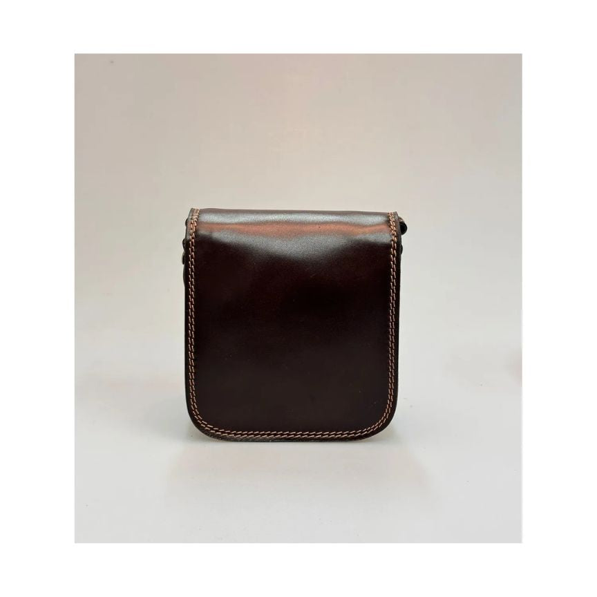 Damen Handtasche aus echtem Leder - Elegant & Stilvoll mit Schultergurt, 2 Fächern