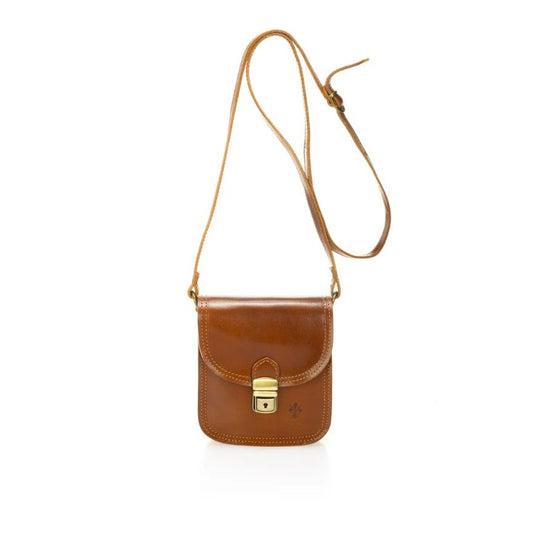 Damen Handtasche aus echtem Leder - Elegant & Stilvoll mit Schultergurt, 2 Fächern