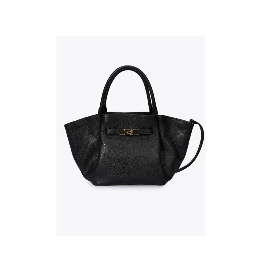 "Martina" - Damen Henkeltasche - Stilvolle Lederhandtasche mit Henkeln