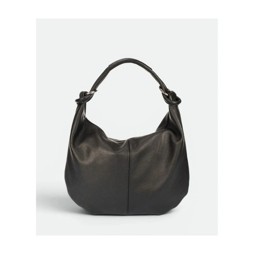 "Briella" - Damen Henkeltasche - Stilvolle Lederhandtasche mit Knotendetail