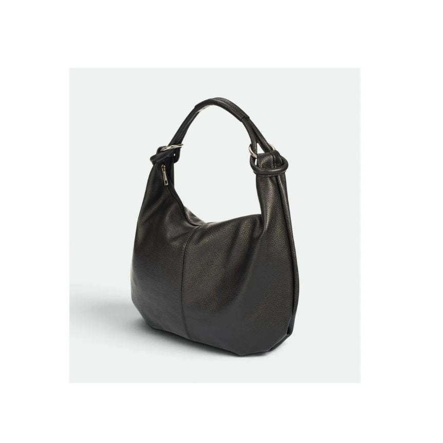 "Briella" - Damen Henkeltasche - Stilvolle Lederhandtasche mit Knotendetail