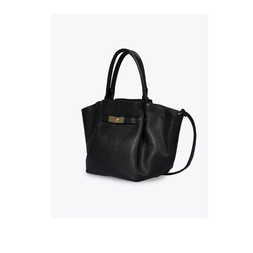 "Martina" - Damen Henkeltasche - Stilvolle Lederhandtasche mit Henkeln