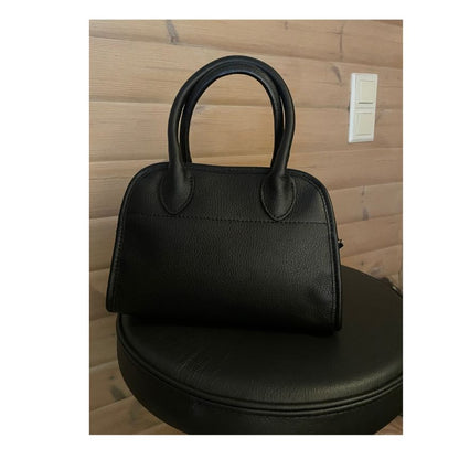 Damen Mini-Lederhandtasche - schlicht, klein & elegant für jeden Anlass