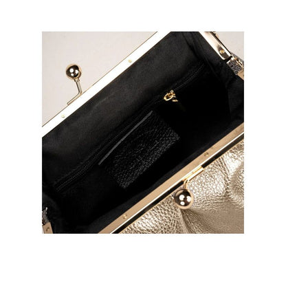 Damen Leder Clutch - Elegant & Stilvoll aus italienischem Leder - Eventtauglich