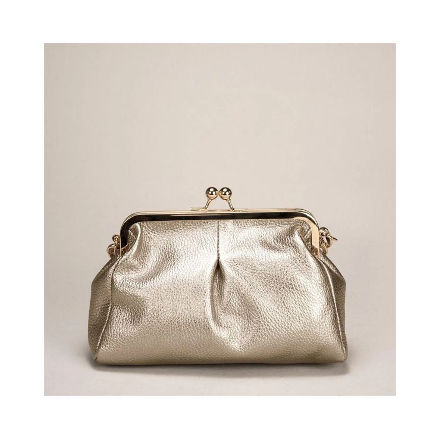 Damen Leder Clutch - Elegant & Stilvoll aus italienischem Leder - Eventtauglich