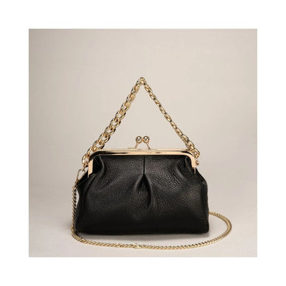 Damen Leder Clutch - Elegant & Stilvoll aus italienischem Leder - Eventtauglich