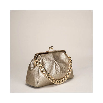 Damen Leder Clutch - Elegant & Stilvoll aus italienischem Leder - Eventtauglich