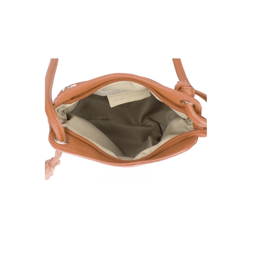 Damen Leder Crossbody Bag - modern, Alltagstauglich & Praktisch