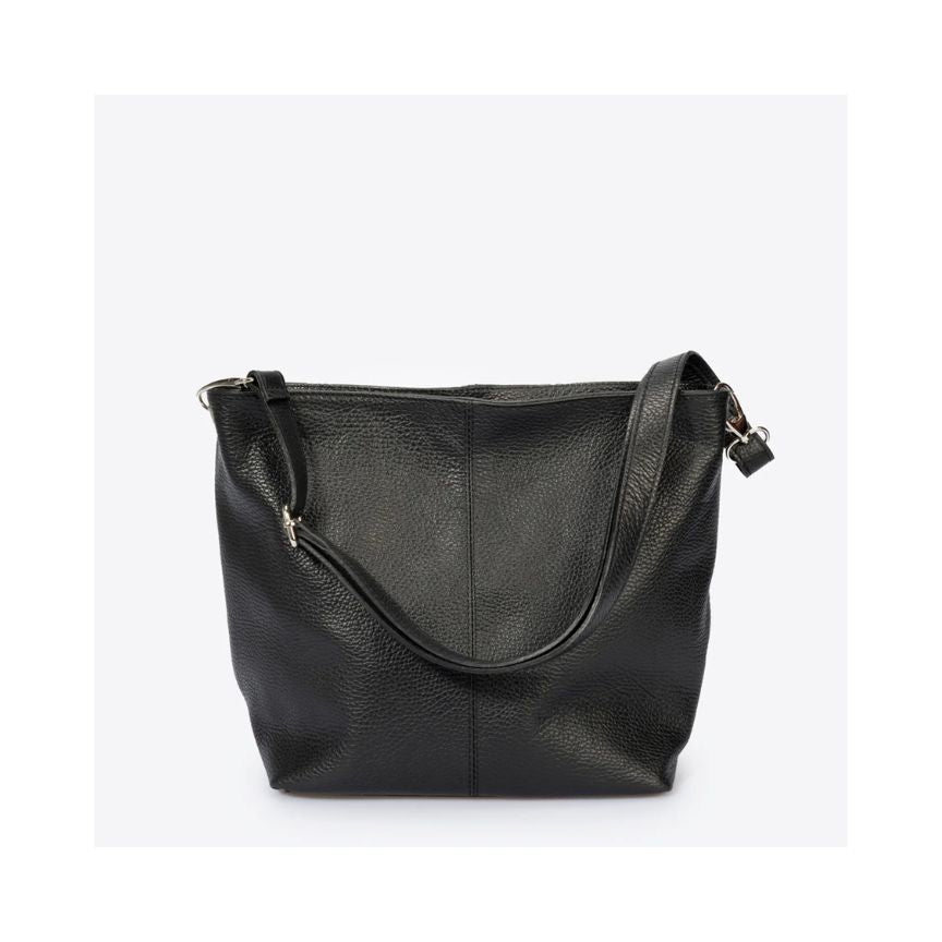 Damen Leder Einkaufstasche aus Italien - Mittelgroß, Echtleder, Shopper