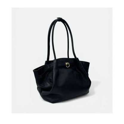 "Melania" - Damen Leder Henkeltasche - Elegante Handtasche mit langen Henkeln