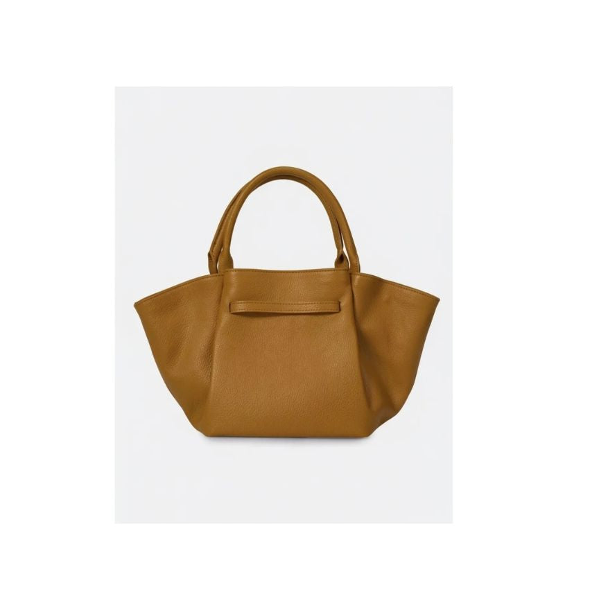 "Martina" - Damen Henkeltasche - Stilvolle Lederhandtasche mit Henkeln