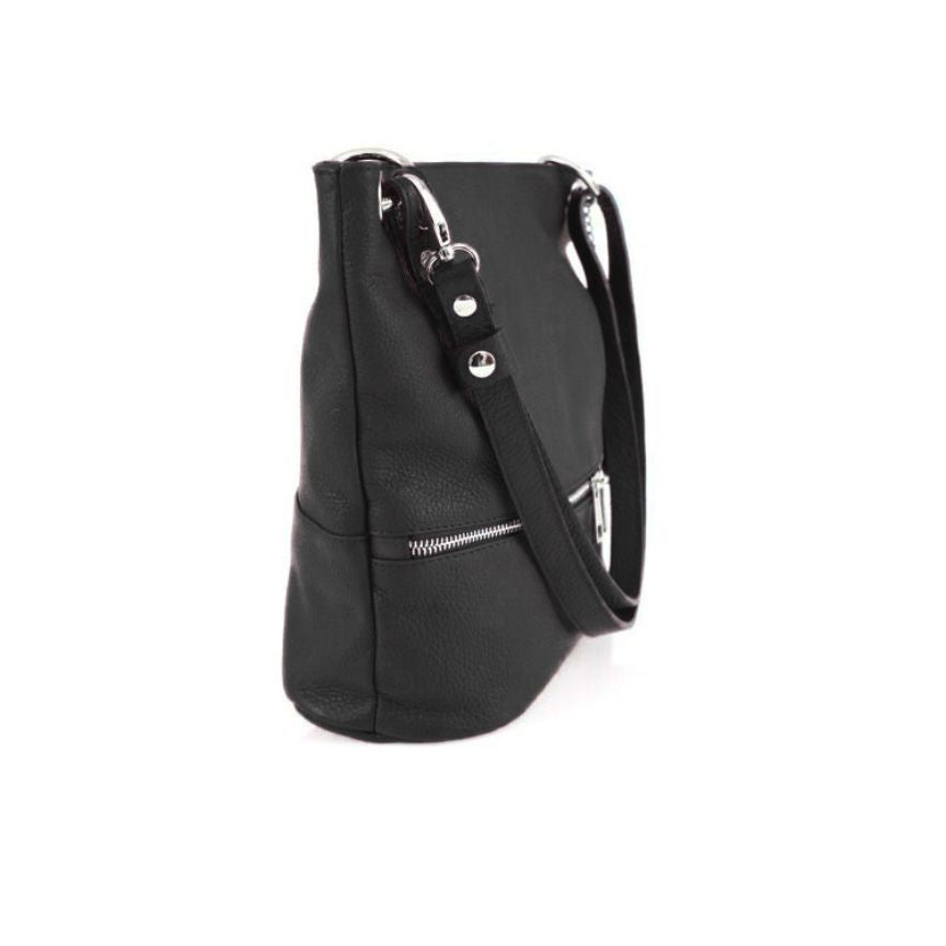 Damen Leder Schultertasche mit verstellbarer Henkel - Modern, Elegant & Stilvoll