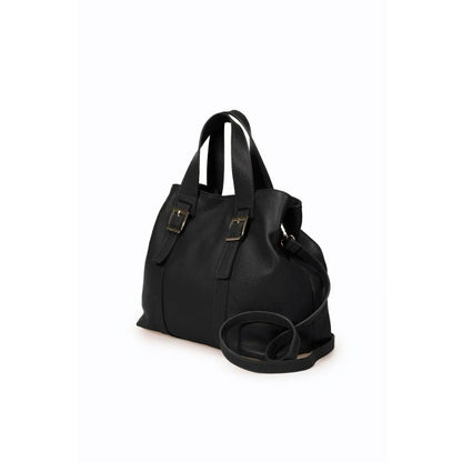 Damen Leder Shopper-Tasche mit Henkeln - Schlicht & Elegant