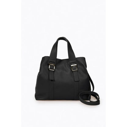 Damen Leder Shopper-Tasche mit Henkeln - Schlicht & Elegant