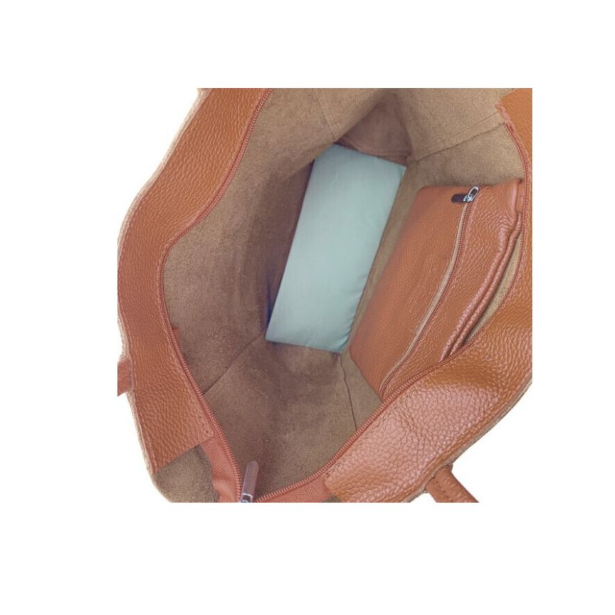 Damen Leder Shopper aus italienischem Leder - elegant, geräumig & vielseitig