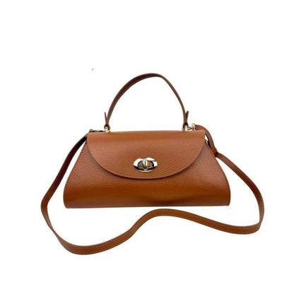"Heidi" - Elegante Lederhandtasche mit Henkel - stilvoll und eventtauglich