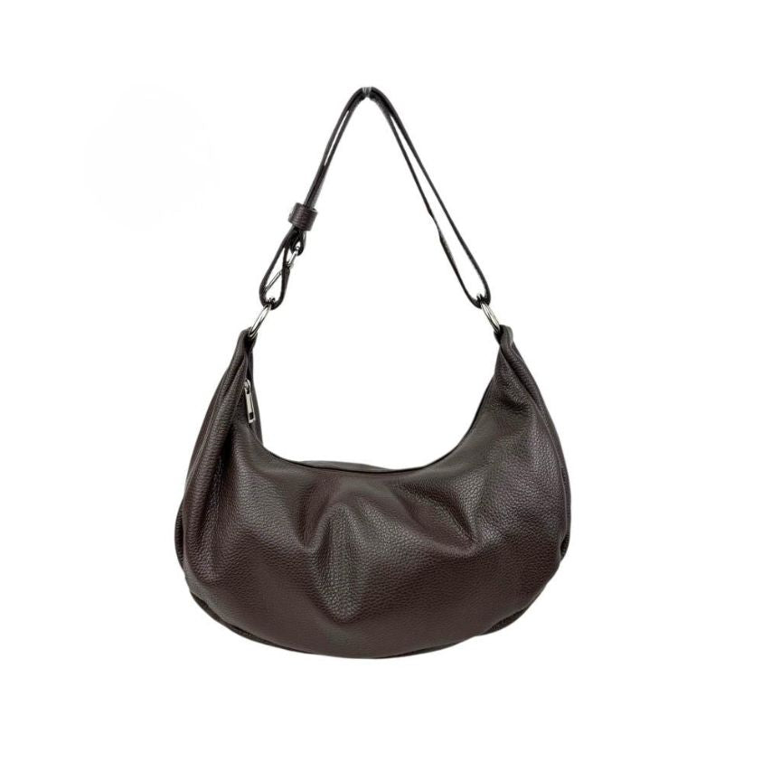 Italienische Damen Schultertasche - Vielseitig, schlicht & edel