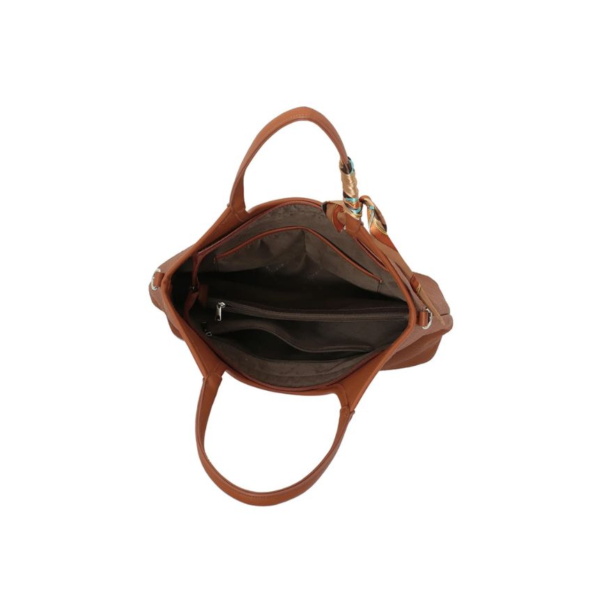 Damen Schultertasche im minimalistischen Design - stilvoll, schlicht & elegant