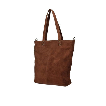 Damen Shopper aus Wildleder - Mittelgroß, Elegant und Praktisch