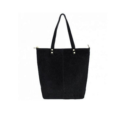 Damen Shopper aus Wildleder - Mittelgroß, Elegant und Praktisch