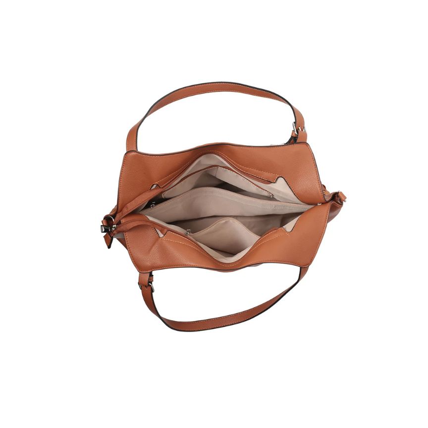 Damen Umhängetasche mit Darts-Muster - elegant, geräumig & stilvoll