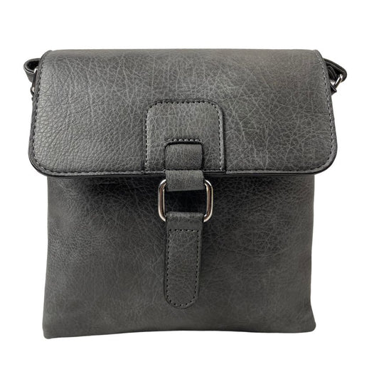 Damen Crossbody-Bag mit schalle für den täglichen Gebrauch grau