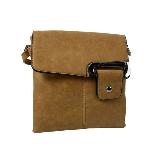 Leichte Damen Schultertasche mit Klappe - für Alltag, Freizeit und City-Trips