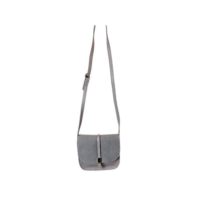 Halbmond Crossbodybag für Events und Alltags Lila
