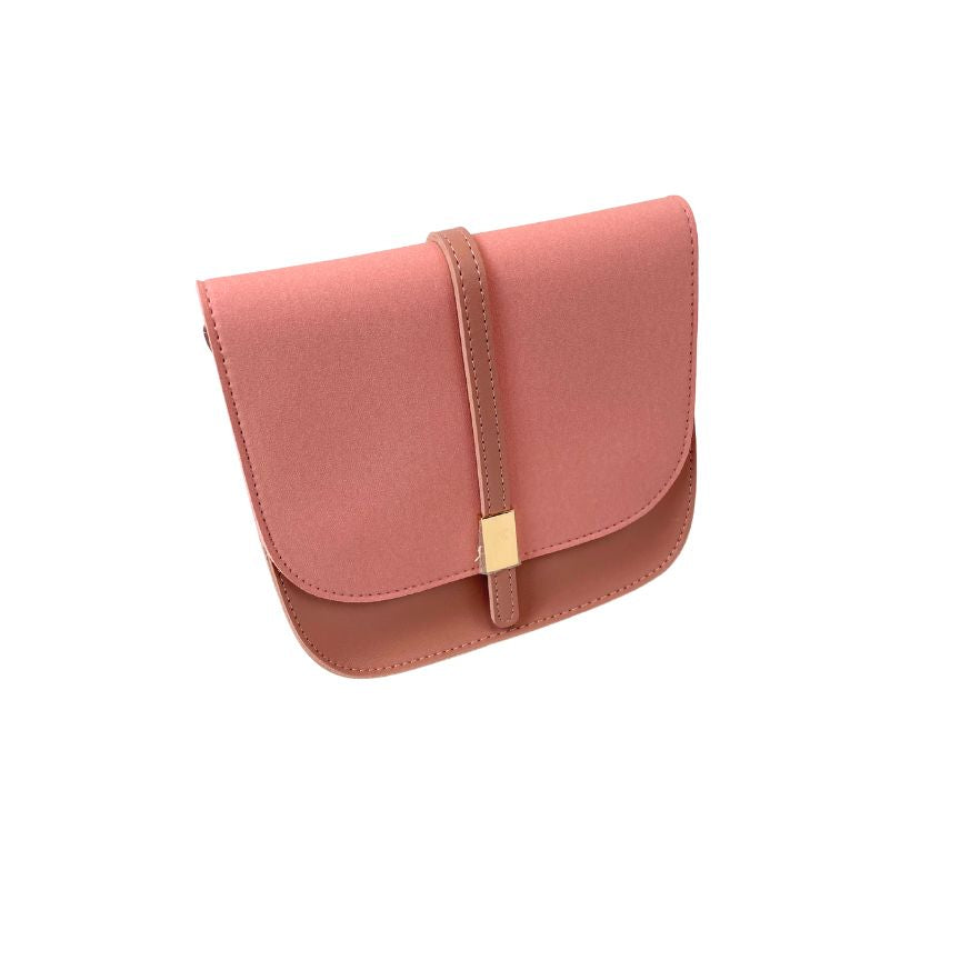 Halbmond Crossbodybag für Events und Alltags rosa