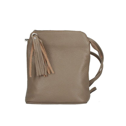 Damen Leder Crossbody Bag - modern, Alltagstauglich & Praktisch