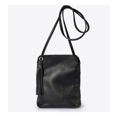 Damen Leder Crossbody Bag - modern, Alltagstauglich & Praktisch