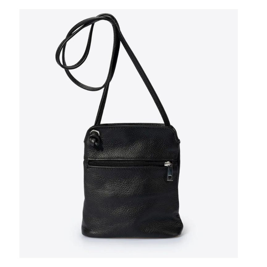 Damen Leder Crossbody Bag - modern, Alltagstauglich & Praktisch