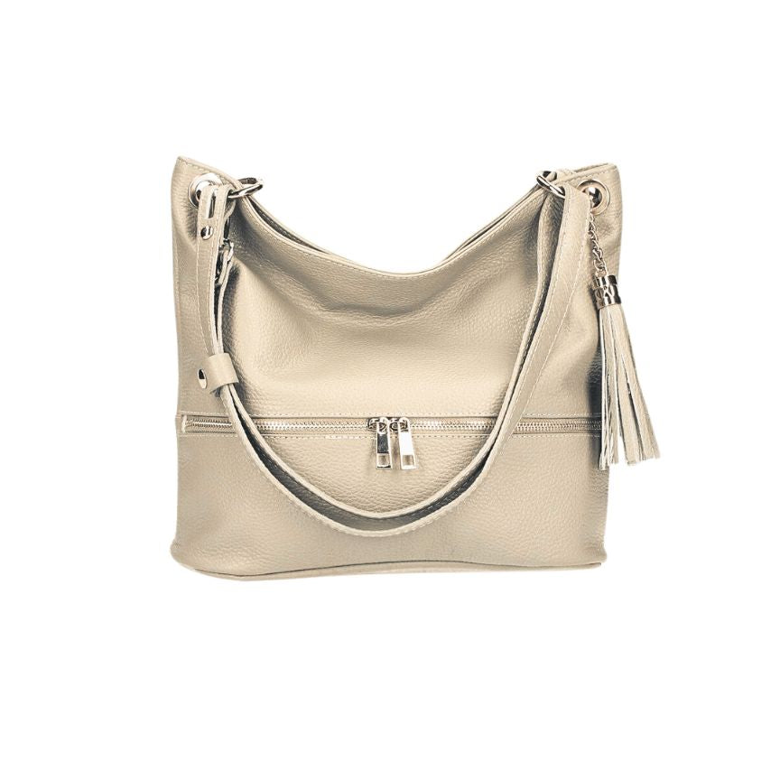 Damen Leder Schultertasche mit verstellbarer Henkel - Modern, Elegant & Stilvoll