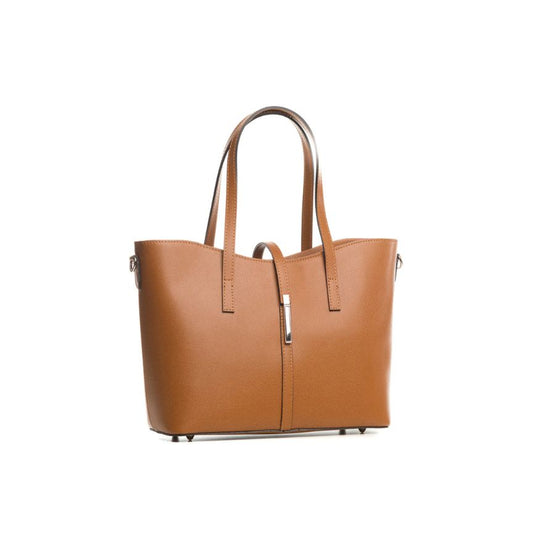 Damen Leder Umhängetasche mit edlen Details