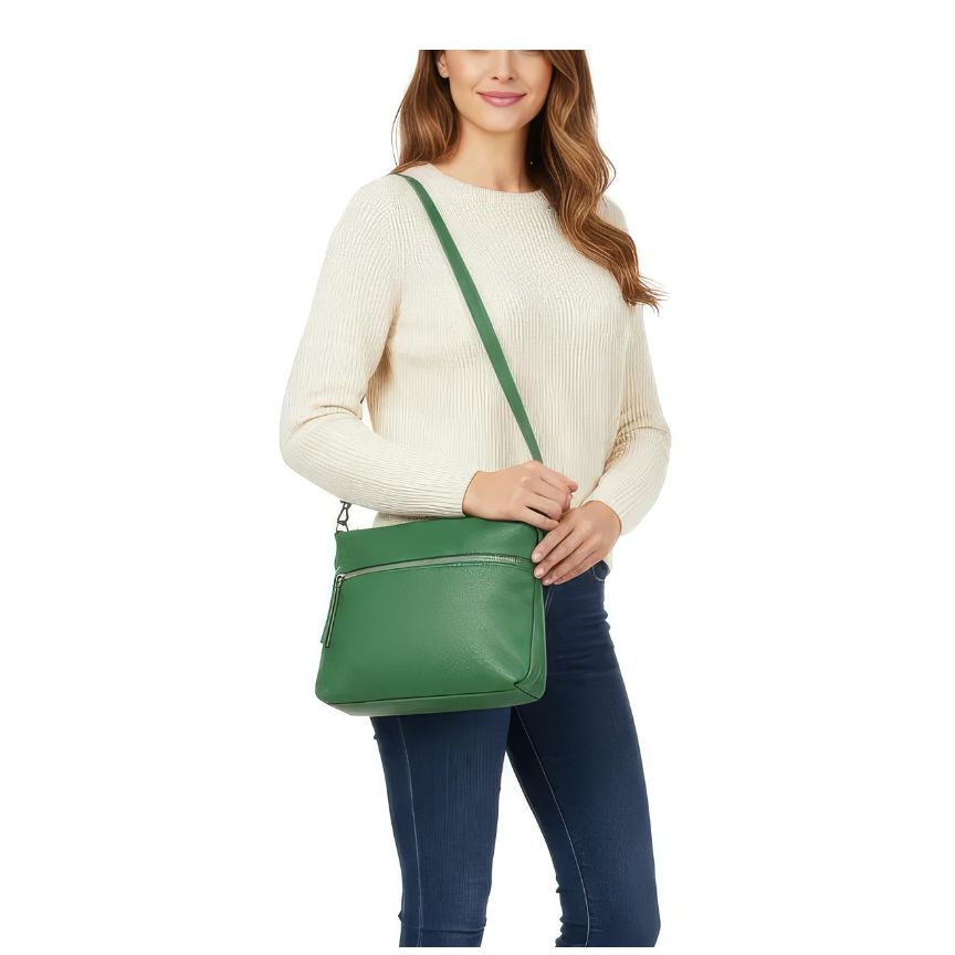 Damen Lederhandtasche - Schlicht, Modern und Geräumig