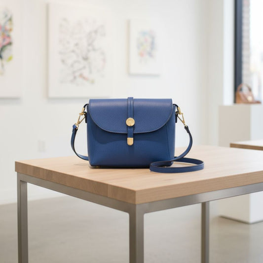 Elegante Italienische Damen Leder Handtasche - stilvoll & praktisch