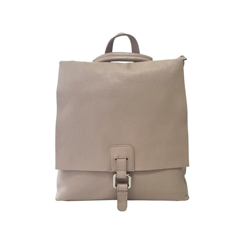 Damen Rucksack aus echtem Leder - Backpack in schlichtem Design