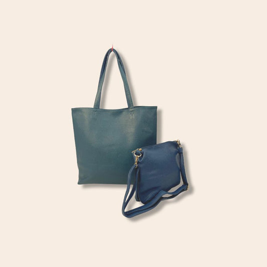 Damen Shopper mit Henkeln 2-teiliges Set